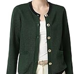 van heusen Women's Regular Fit Full Sleeve Button Cardigan-picture-30