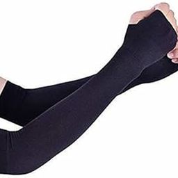 VLS STORE Nylon Arm Sleeve For Men & Women (Free, Black)-image-49