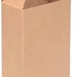 Pack of 100 | 3 Ply | 4.5"X1.5"X5" Inch Cardboard Boxes for Packaging | Corrugated Box for Packing | Shipping | Shifting | Parcel | Courier Packing box |Small Carton Box-10