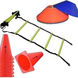 SAS SPORTS Agility Beginner Speed Training Kit for Football, Cricket, Exercise, Kids Activity, Sports Games-8