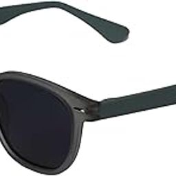 Sunglasses - Black Full Rim Rectangular Shape Stylish Polarized 100% UV Protected Sunglasses For Men & Women - C-49 5332-0