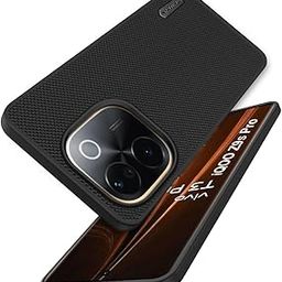 TOUCCH Liquid Silicone Case Cover for Vivo T3 Pro 5G / IQOO Z9s Pro 5G| Shock Proof Design & 360 Protection| Premium Soft Black Cover for Vivo T3 Pro 5G / IQOO Z9s Pro 5G | Sand Blast - Black-picture-18