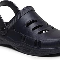 Extra Soft Men's Classic Casual Sports Clogs/Sandals with Adjustable Back Strap for Adult | Comfortable & Lightweight| Stylish & Anti-Skid| Waterproof & Everyday Use Mules for Gents/Boys-picture-16