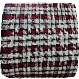 WINTER COTSWOOL UNSTITCHED CHECK FABRIC Men Shirt,Long kurta.CASHMILON WOOLEN HEAVY RAZING,Width-44 inch,Length-2.25meter,Redcream-image-58