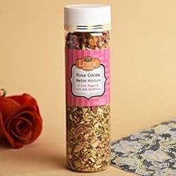 Lemor Rose Coco Melon Mixture (300 Gms, 2 Jars of 150 Gms Each) | Low Sugar & Low Salt Mukhwas | Healthy After Meal for Eating | Roasted Trail Mix Snacks-image-40