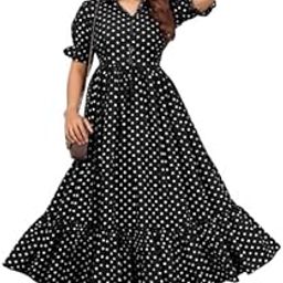 Stylish Long Gown for Women with Flared Design-image-80