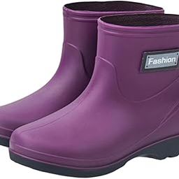 Rain Boots Waterproof Practical Anti Slip Rainboots for Outside Hiking Girls Size 39|Clothing Shoes & Accessories | Womens Shoes | Boots-11