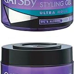Gatsby Japan Water Gloss - Ultra Hold, 300gm each Pack of 2 | Hair Styling Gel for Men-image-55