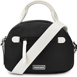 fastrack Sling Bag for Men & Women | Medium Nylon Sling with Colorblock Design, Zipper Closure, Webbing Strap & Detachable Sling | 2 Compartments with Internal Utility Pockets for Daily Use-picture-1