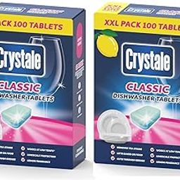 Crystale Dishwasher Tablets 100's pack of 2-image-83