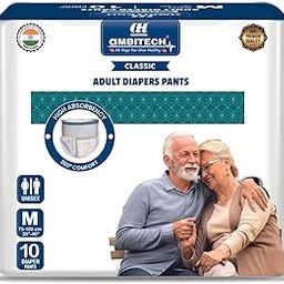 AmbiTech Adult Diaper |M Size|Pack Of 1 | 10 Unit-image-66