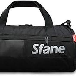 Gym Bags for Men with Separate Shoe Compartment Sports Gym Bag for Women Duffle Bags for Gym, Duffel Bags Sports Bag - Black-image-68