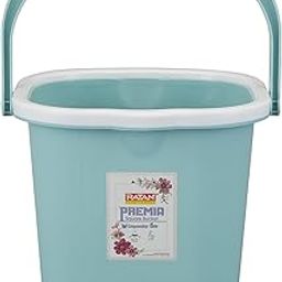 RATAN PLASTICWARE Premia Bucket (5L X 1) - Mint|Light Weight and Easy to Carry|Perfect for Use in Bathrooms, Kitchen & Wet Utility Areas-image-8