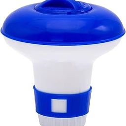 WWD [for 1" Tab ONLY Mini Floating Pool & Spa Chlorine Dispenser, Floater, Chemical Floater for Chlorine Tablets up to 1", Adjustable Flow Vents Bromine Holder [ Non FOLD ]-picture-7