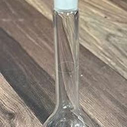 DT Science House Borosilicate glass volumetric measuring flask 50ml with Polypropylene Stopper class B for chemistry measuring flask laboratory apparatus pack of 1-0