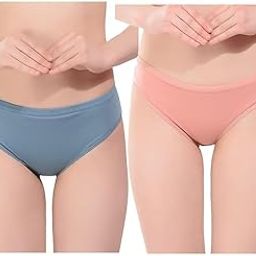 Stretchable Cotton Hipster Panties for Women, Full Coverage - Color and Print May Vary Hipster Panties-image-69