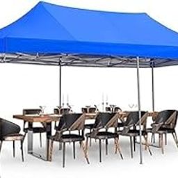 Beyond Sky Heavy Duty Waterproof Gazebo Tent Canopy - 2 Mins Installation, UV Protection, Ideal for Advertising and Car Shelter 10x20 50KG Colour (Blue)-image-48