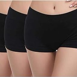 Seamless Boyshort Panties for Women Shorts Panty high Waist Shorts Women no Panty Lines- (Free Size 30-38)(Multi Colored)-image-39