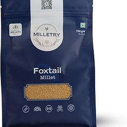 Milletry Foxtail Millet (Kang/Kangani), High Plant Protein & Fiber Millets,Unpolished, Toasted, No Soaking Required, Low Glycemic Index, Gluten Free, No Chemicals - 750gm-image-17
