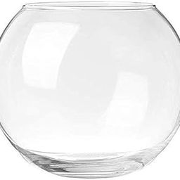 Craftfry Glass Round Vase for Home Decoration - Terrarium Glass Bubble Bowl, Fish Bowl, Rose Bowl Home Decor or Office Decor (8 Inch)-image-17