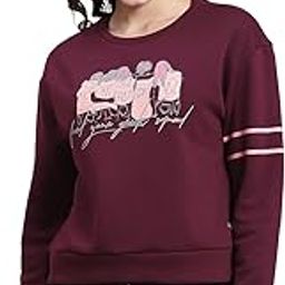 Womens Printed Round Neck Full Sleeve Casual Sweatshirt (223062609)-image-61