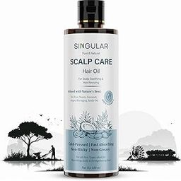 Singular Scalp Care Hair Oil for Itchy Scalp, Soothing & Sebum Control, Cold-Pressed with Tea Tree, Neem, Argan & More - 100 ml-16