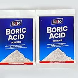 KITTO Boric Acid Powder, All-Purpose Cleaner, Cleaning Agent for Carrom Board, Rice Preservative, Stain and Odour Remover, Cockroach Repellent. Pack Of 2-image-59