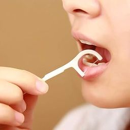 PAXCOO Tooth Pick Plastic Tooth Cleaning Stick Y Shape Design with Handle For Fresh Breath and Healthy Gums,Oral Care Toothpick Cleaner With Handle Flosser For Thread Teeth(90 PCS)-22