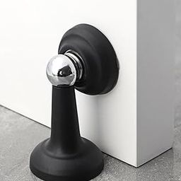 ULTRINA Suction Door Blocker Door Suction Punch-Free Door Stopper Anti-Collision Ground Suction Door Handle Wall Suction Durable Magnetic Door Stopper use for Home, Bedroom, Office.(1PCS, Multicolor)-16