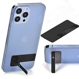 LIRAMARK Phone Kickstand/Phone Stand/Mobile Holder, Vertical and Horizontal Stand, Adjustable Angle, Compatible with iPhone & Any Other Cellphone (Pack of 1)-1