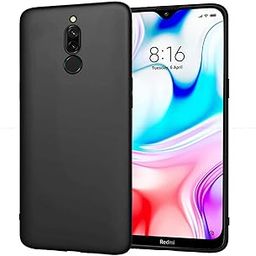 Xiaomi Redmi 8 Silicon Case, Liquid Silicon Cover Gel Rubber Full Body Protection Shockproof Drop Protection Case for Xiaomi Redmi 8-image-97