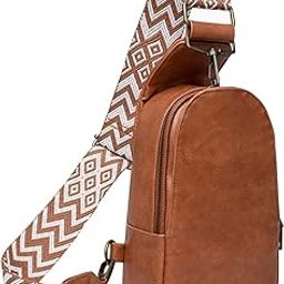 Women Cross-Body Chest Bag Phone Bag Pure Color PU Bag for Women Shoulder Bag with Adjustable Strap Sling Bag for Women, Shoulder Bag for Daily Commuting, Travel Bag-31