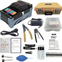Corslet OFSM-12 High Performance Fiber Optic Fusion Splicer – FTTH Fiber Splicing Machine with All Tools, 6s Fast Welding & 18s Heating, Multifunctional Optical Fiber Splicer for Professionals-image-10