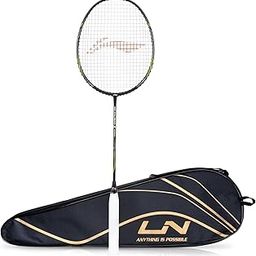 Li-Ning 3D Calibar X Combat Carbon Graphite Strung Racquets, 85 Grams, 30 Lbs String Tension and Free Full Cover-image-33