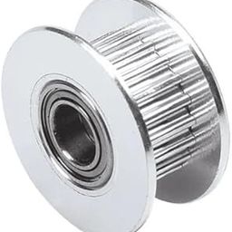 Robocraze 2GT 20 teeth pulley wheel for Belt 6mm Perlin passive idler pulley wheel bore 5mm-image-59