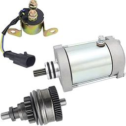 Soarider Starter & Bendix & Relay for Polaris Sportsman 700 800 X2 07-14| Ranger 700 800 Xp 06-15| RZR 800 4 S 08-14, 4010417 4011584 4012032 4013268 410-54040 SMU0271 57-2725 495739 PA-106 18648-image-31