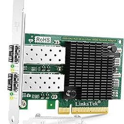 X520-DA2 2X 10GbE SFP+ Fiber Ports Converged Ethernet Adapter for Servers, NAS and Desktop PCs. Intel 82599ES 10Gbps Ethernet Controller, PCIE X8 to 2X 10GbE SFP+ NIC Card (X520-DA2)-21