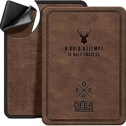MOCA Classic Printed Magnetic (Soft Back) Flip Cover case for 6.8" Kindle Paperwhite 11 11th Generation 2021 / Kindle Paperwhite Signature Edition Soft Back Flip Cover Case-image-16