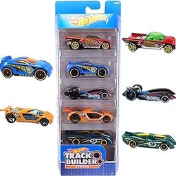Hot Wheels 5-Car Pack of 1:64 Scale Vehicles, Gift For Collectors & Kids Ages 3 Yrs & Up-Color & Design May Vary, Multi color-38