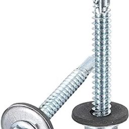 B K JAGAN & CO Hex Head Self drilling Tapping Screws Zinc Plated Carbon Screw (12x65mm, 100)-image-71