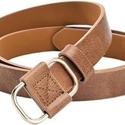 | Since 2019 | No-Hole Buckle Fashion Women Belt – Adjustable Wear-Proof PU Leather Belt – Fits Waist Sizes 26-38 Inches-image-93