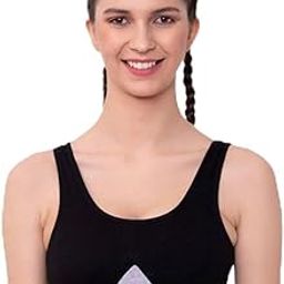 Comfy Cotton Sports Bra (in, Alpha, XL, C, 36, Standard, Black)-image-16