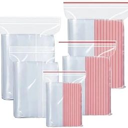 ADRP Zip Lock Bags (Pack of 45) Transparent Reusable Zipper Bags (L-15,M-15,S-15) | Fridge Storage for Fruits, Vegetables | Food Grade, Recyclable Multipurpose Pouches for Storage & Packaging "-image-9