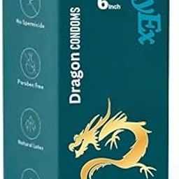 Dranit ToyEx Dragon protection – 6 Inch Natural Latex protection, Paraben Free, Lubricated, No Spermicide – 1 Pc Pack-image-107