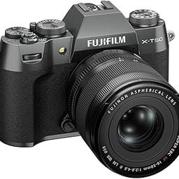 Fujifilm X-T50 40 MP APS-C X-Trans Sensor|Retro Style mirrorless Camera|4k/6.2k vlogging|High Speed Recording FHD 240fps|Advance AF with 16-50mm Optical Zoom Lens f/2.8-4.8 - Charcoal-14