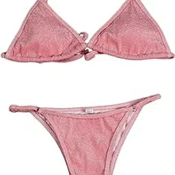 snappsy Women Swimsuit Push Up Bras Bikini Set Bathing Suit Beachwear Swimwear Pink XL-picture-18