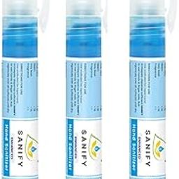 SANIFY Herbal Liquid Hand Sanitizer Pen Spray 3x10ml | 80% Ethyl Alcohol, 99.9% Germ Protection, Moisturizing, Signature Scent, Paraben/Sulfate/Color Free-image-21