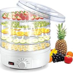 BigWig® Multifunctional 5-Tray Food Dehydrator: Ideal for Drying Fruit, Vegetables, Jerky, Spices, and More-26