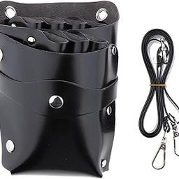 Losa PU Hairdressing Hair Cutting Scissors Shears Haircut Tools Holster Bag Black-image-30