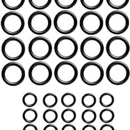 ARTISOUL® 50Pcs Power Pressure Washer O Rings Seals Attachment Tools Black Replacement | Yard, Garden & Outdoor Living | Outdoor Power Equipment | Pressure Washers-image-30